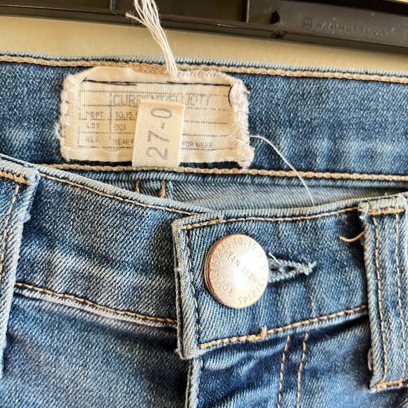 Current/Elliott The Stiletto Skinny Jeans in Powell Womens Size 27 0 Denim - Picture 6 of 12